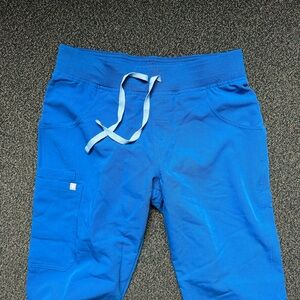 Figs Royal Blue Scrub Pants